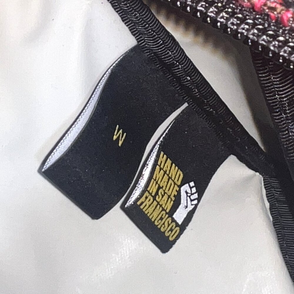 Timbuk2 Gray Canvas Tweed Colorblock M Messenger Tote Crossbody Travel Adj Bag - Picture 14 of 15